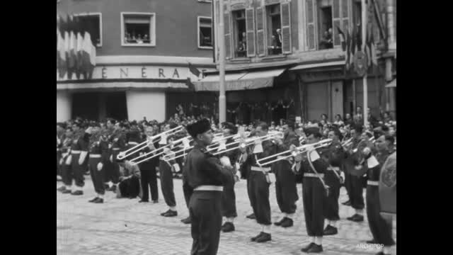 Inauguration du monument à la Gloire du général Leclerc
