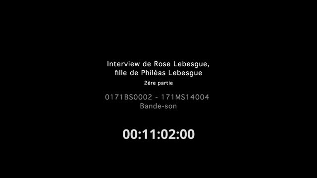 Interview de Rose Lebesgue - Partie 2