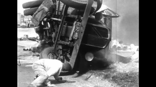 Collision sur la nationale 16