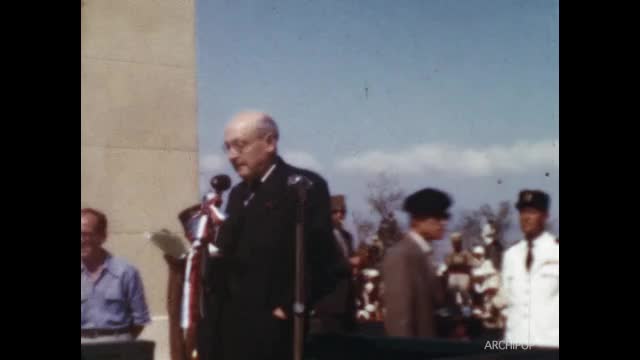 Inauguration du monument à la mémoire de l'Emir Abd El Kader 